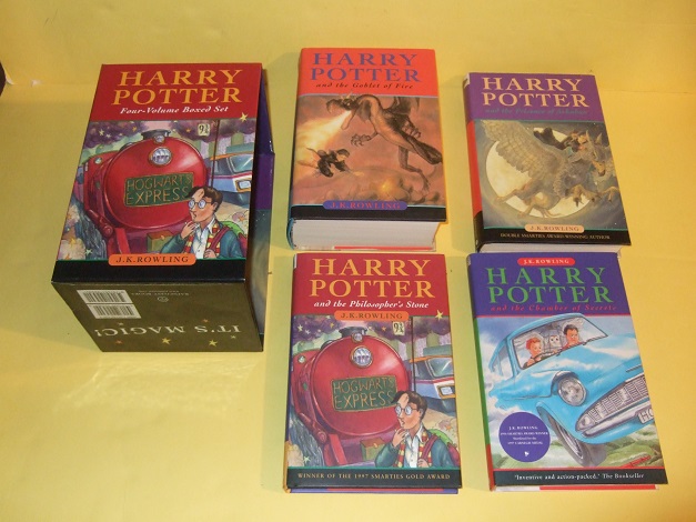 Harry Potter Box Set - Books 1-4 - books & magazines - by owner - sale -  craigslist