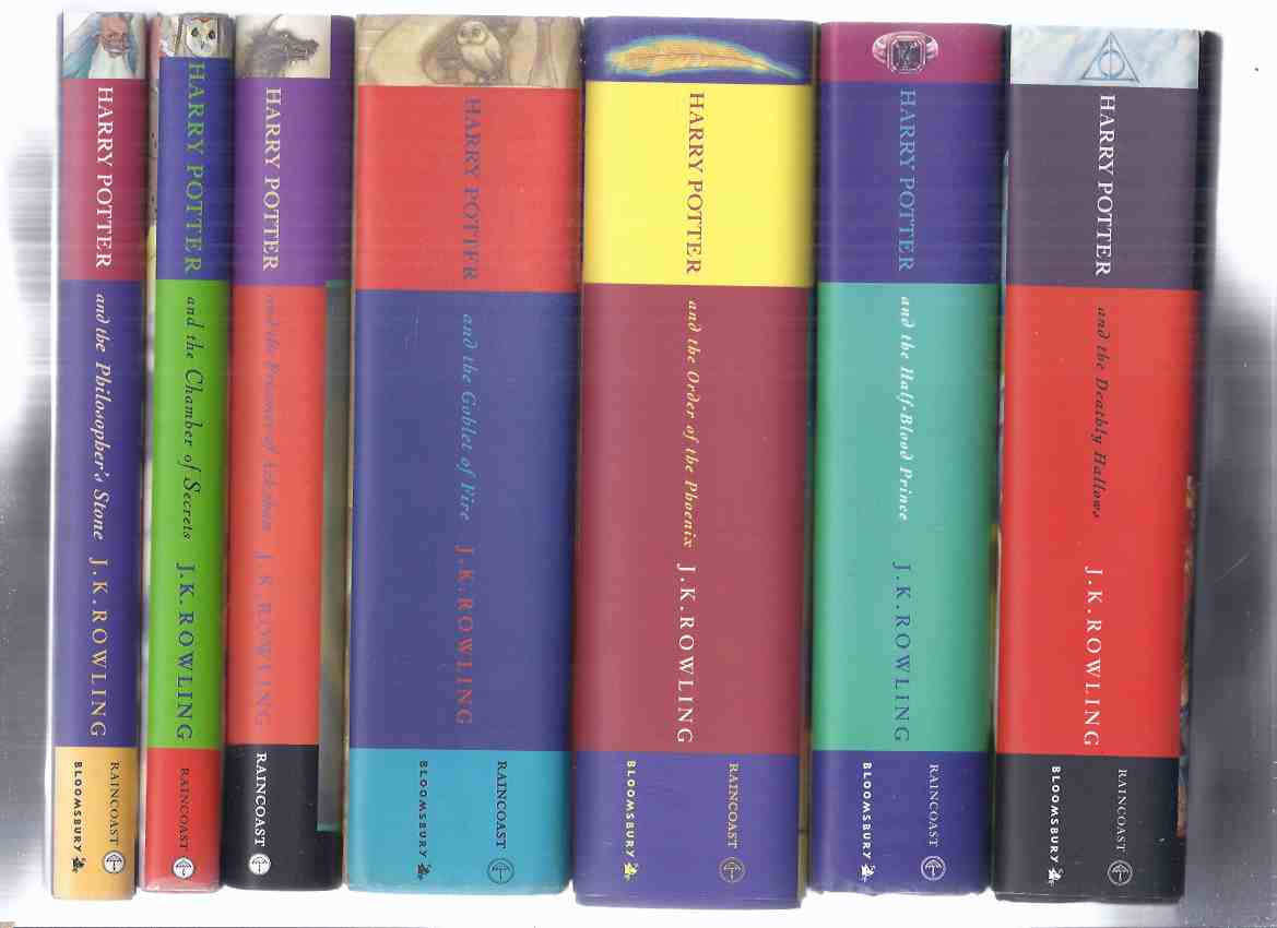 SEVEN Volumes: Harry Potter & the Philosopher's Stone ( AKA: Sorcerer's ...